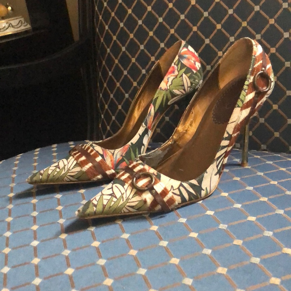 High safari heels